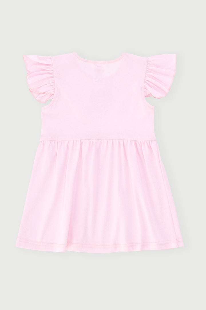 Baby Girls Strawberry Dress - Pink