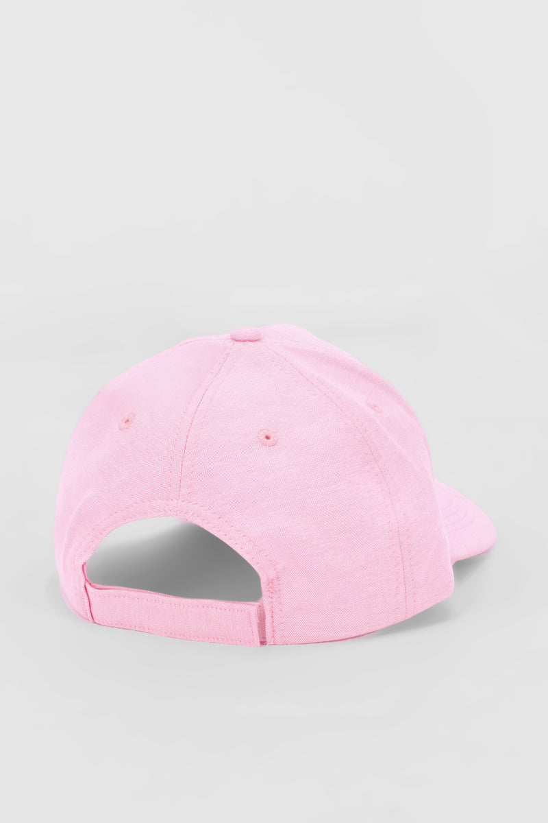 Girls Babe Pearl Baseball Cap - Pink