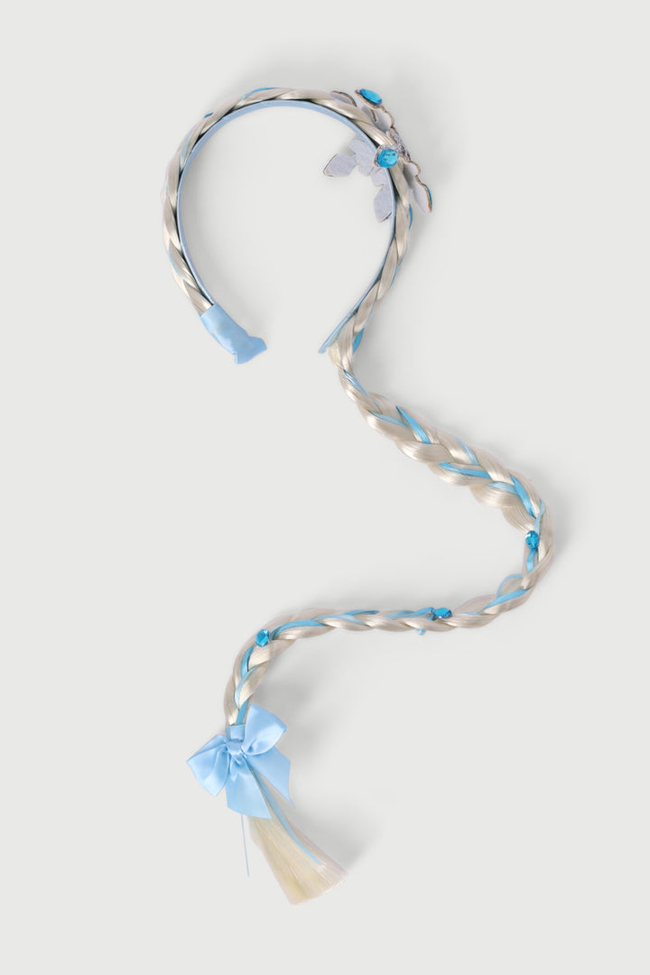 Pre-Girls Braid Hair Clip - Blue