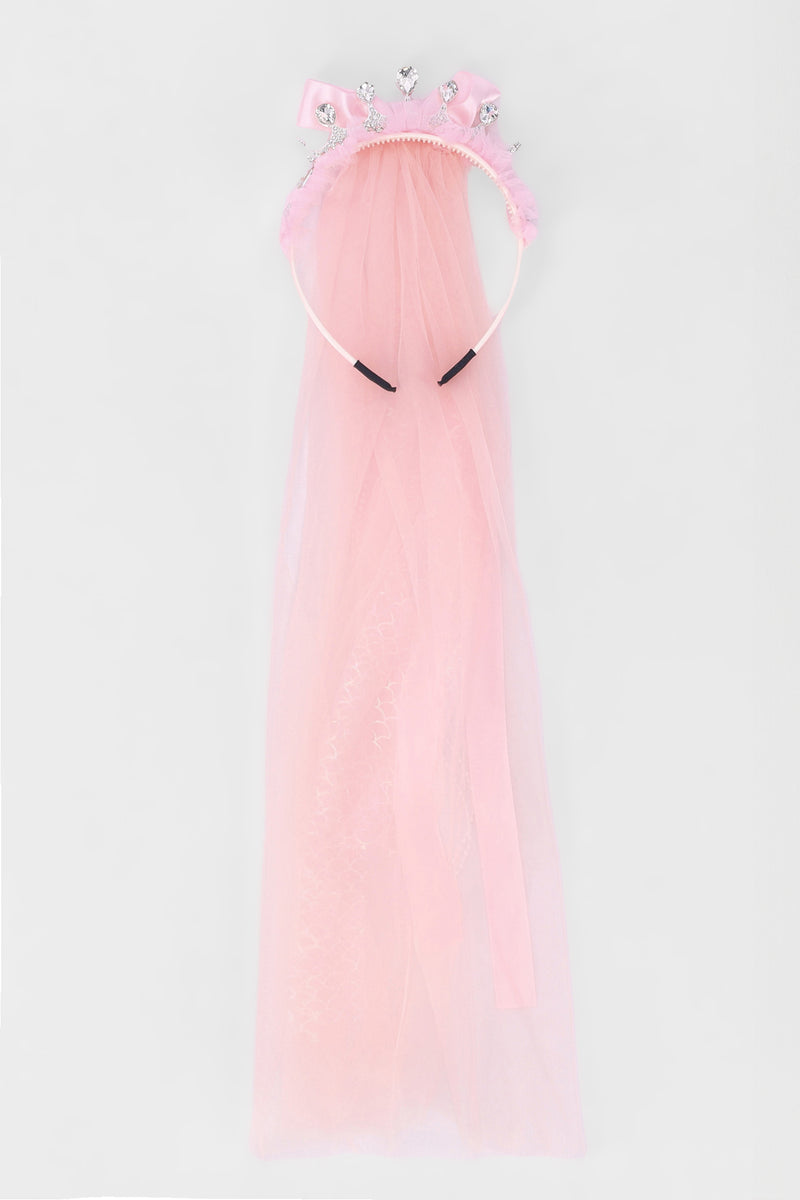 Pre-Girls Tiara Aliceband - Pink