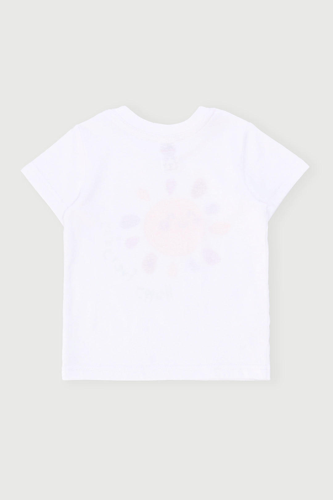 Baby Girls Happy Everyday Tee - White