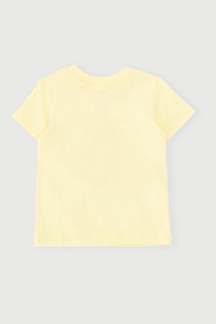 Baby Girls Capybara Tee - Yellow