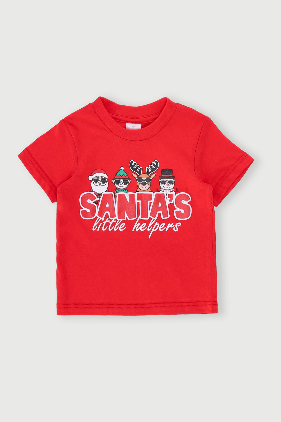 Baby Boys Christmans Tee - Red