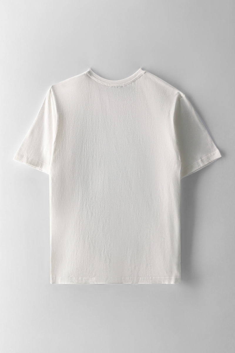 Boys Iconic Teddy Print T-Shirt - Cream