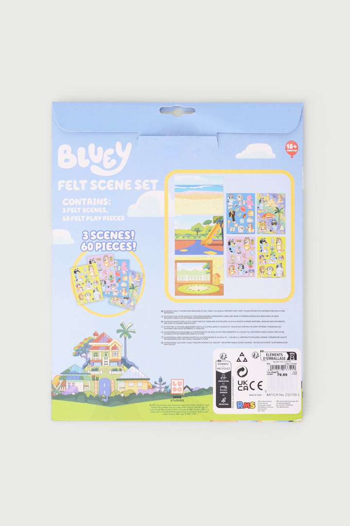 Bluey Felt Activitty Set - Blue