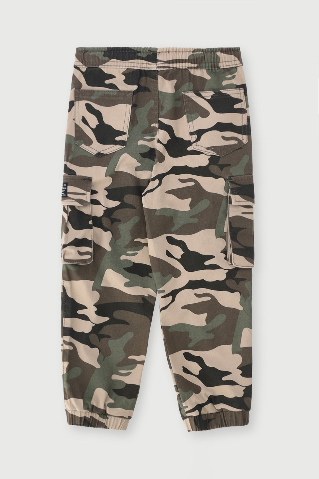 Pre-Boys Camo Jogger - Army Green