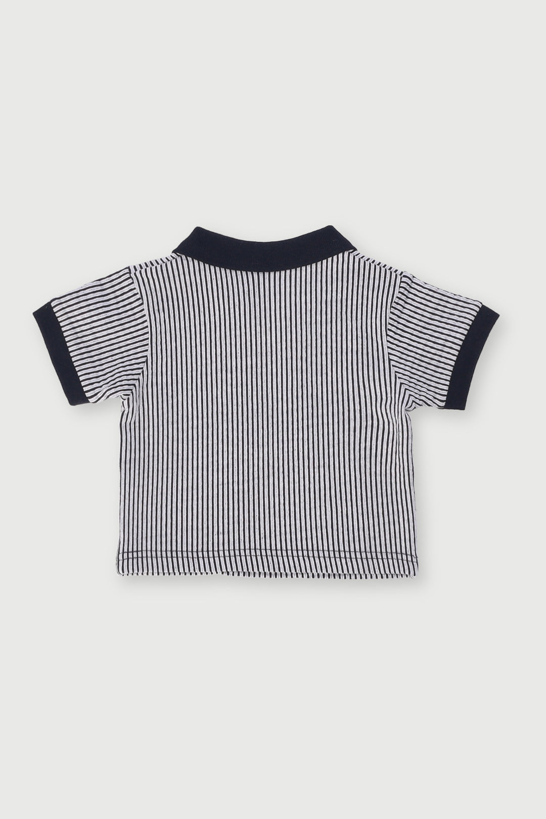 Baby Boys Johnny Collar Golfer - Black