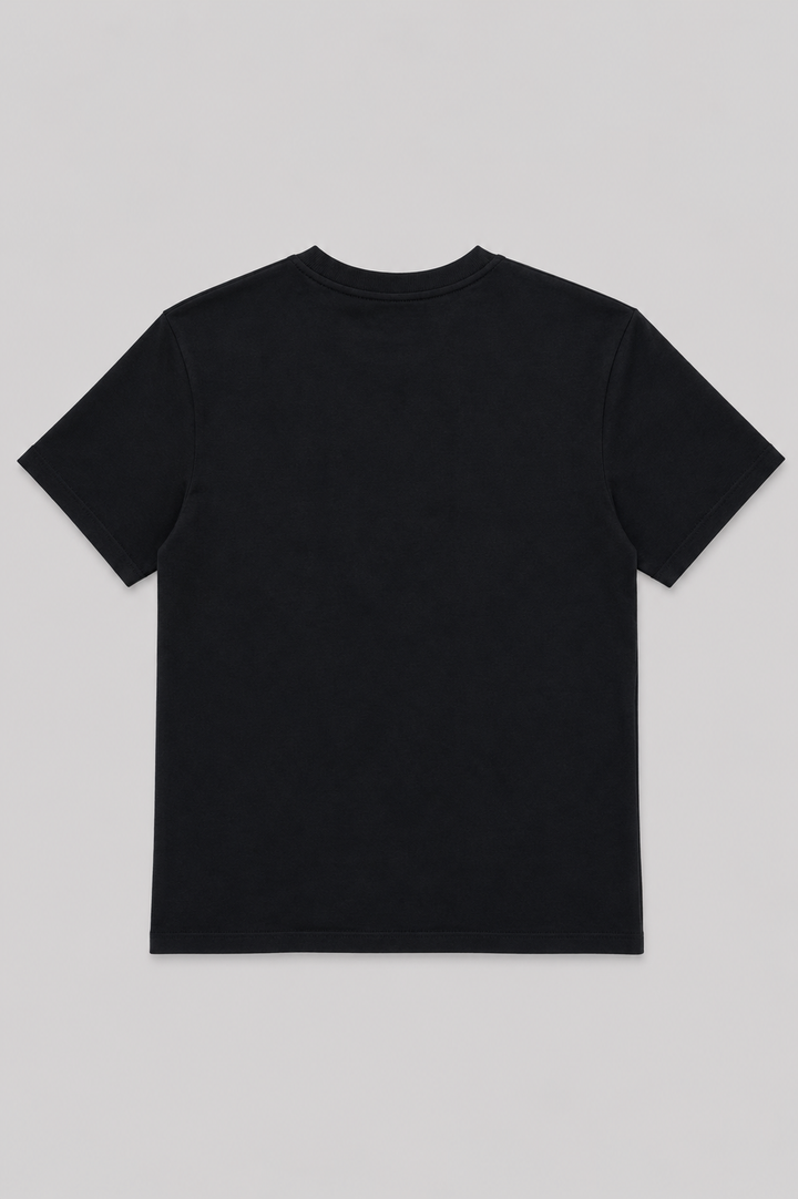 Black Basic T-Shirt - Black