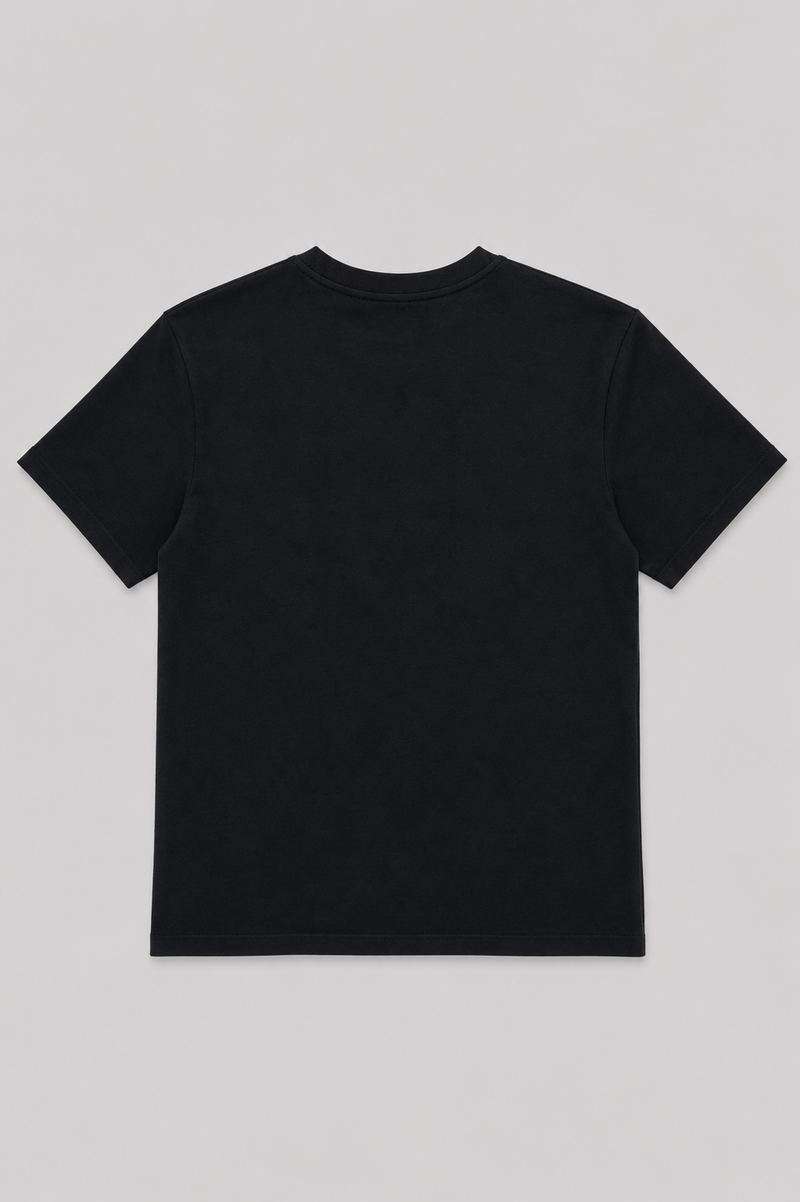 Black Basic T-Shirt - Black