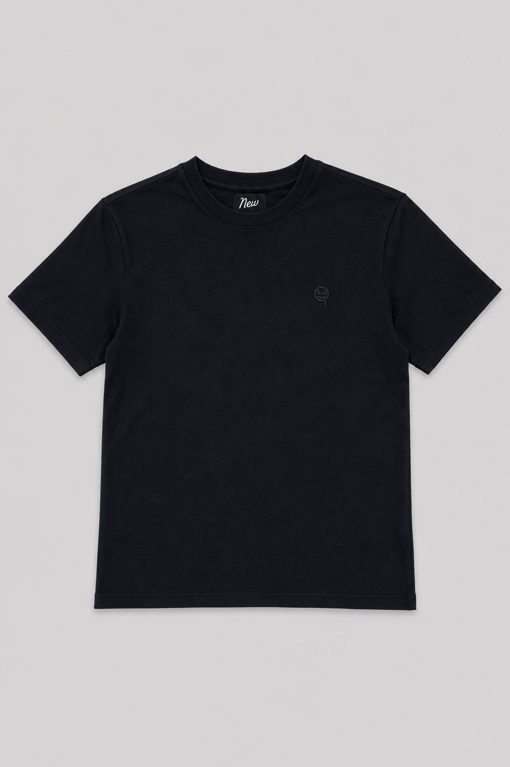 Black Basic T-Shirt - Black