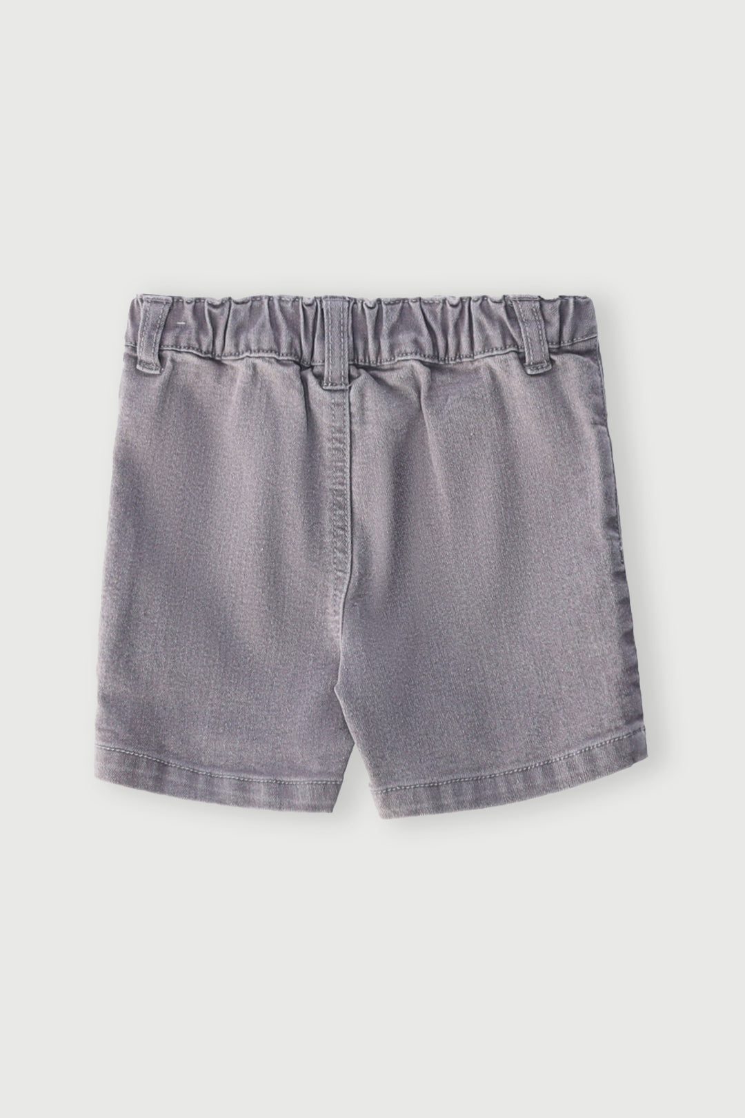 Baby Boys Denim Short - Grey