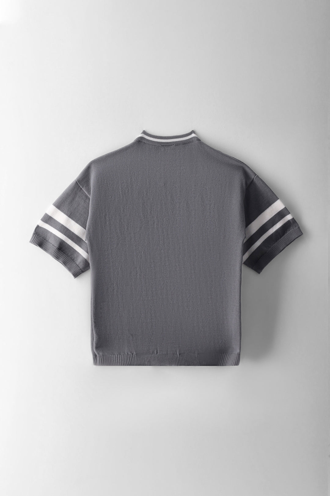 Boys 76 Sports Knit T-Shirt - Grey