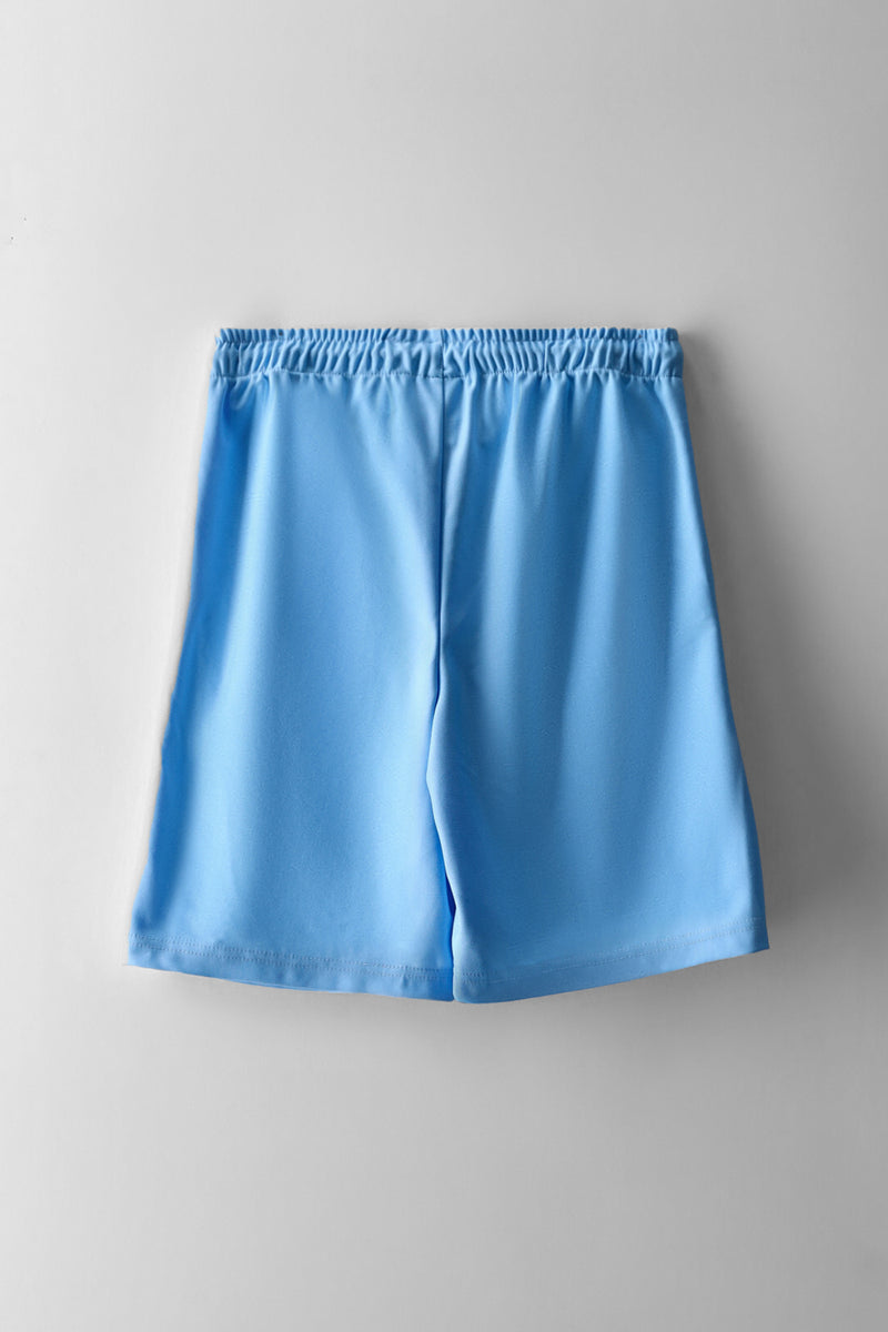 Boys Man City Fc Sports Shorts - Blue