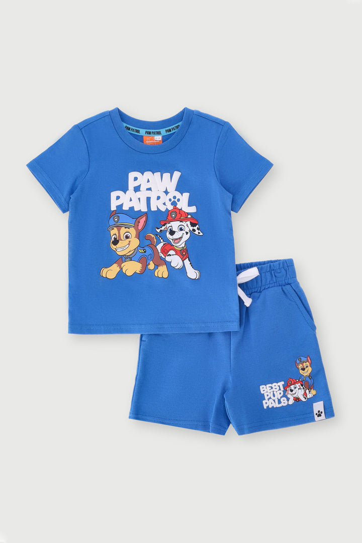 Baby Boys Paw Patrol Short Set - Blue