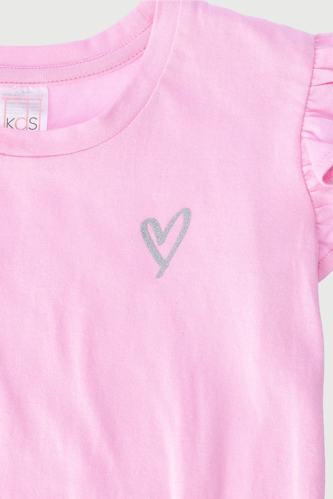 Pre-Girls Plain Tee - Pink