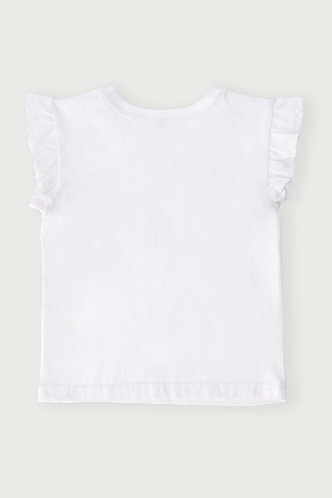 Pre-Girls Plain Tee - White