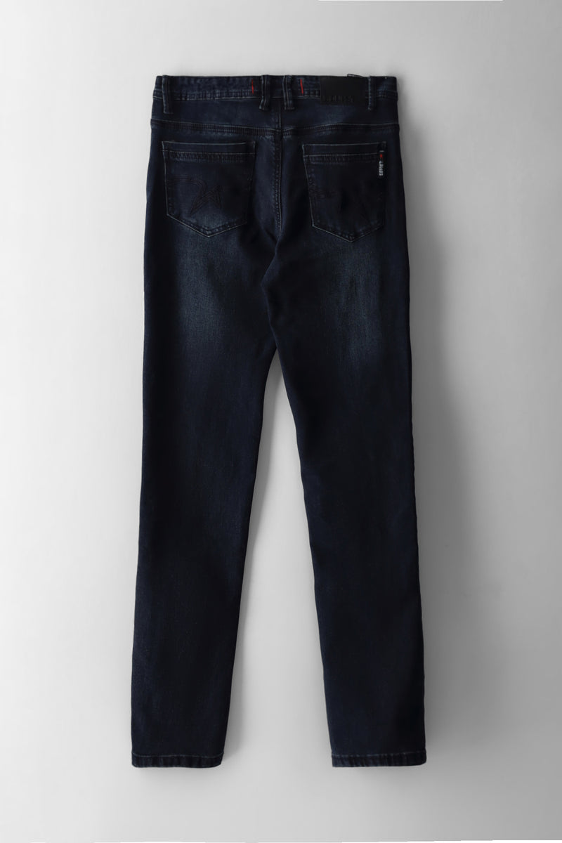 Boys Brantley Skinny Denim - Blue/Black