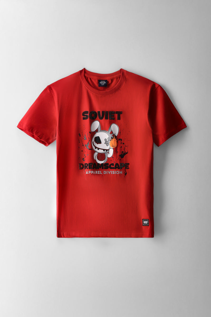 Boys Roberto T-Shirt - Red