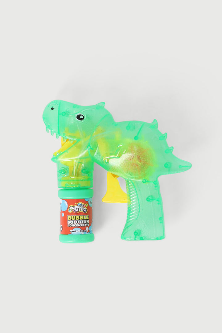 Pre-Boys Bubbletastic Dino Light Up Bubble Gun - Green