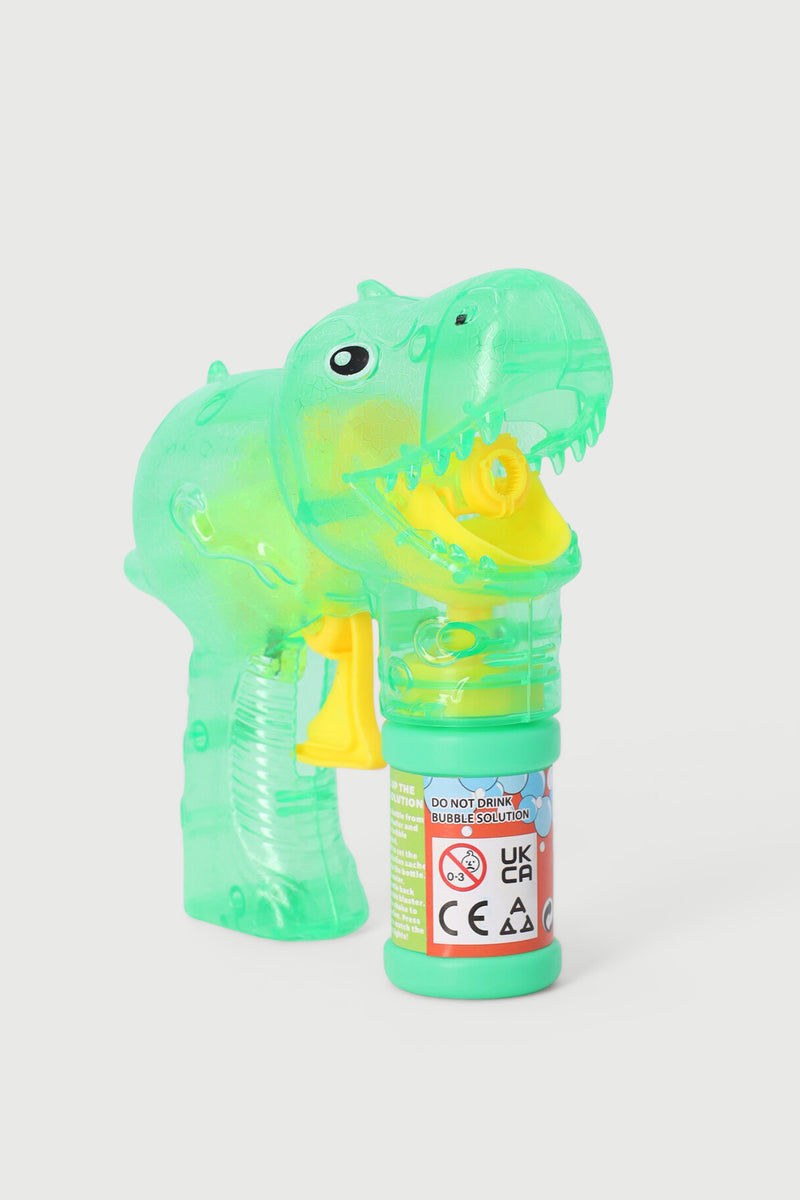 Pre-Boys Bubbletastic Dino Light Up Bubble Gun - Green