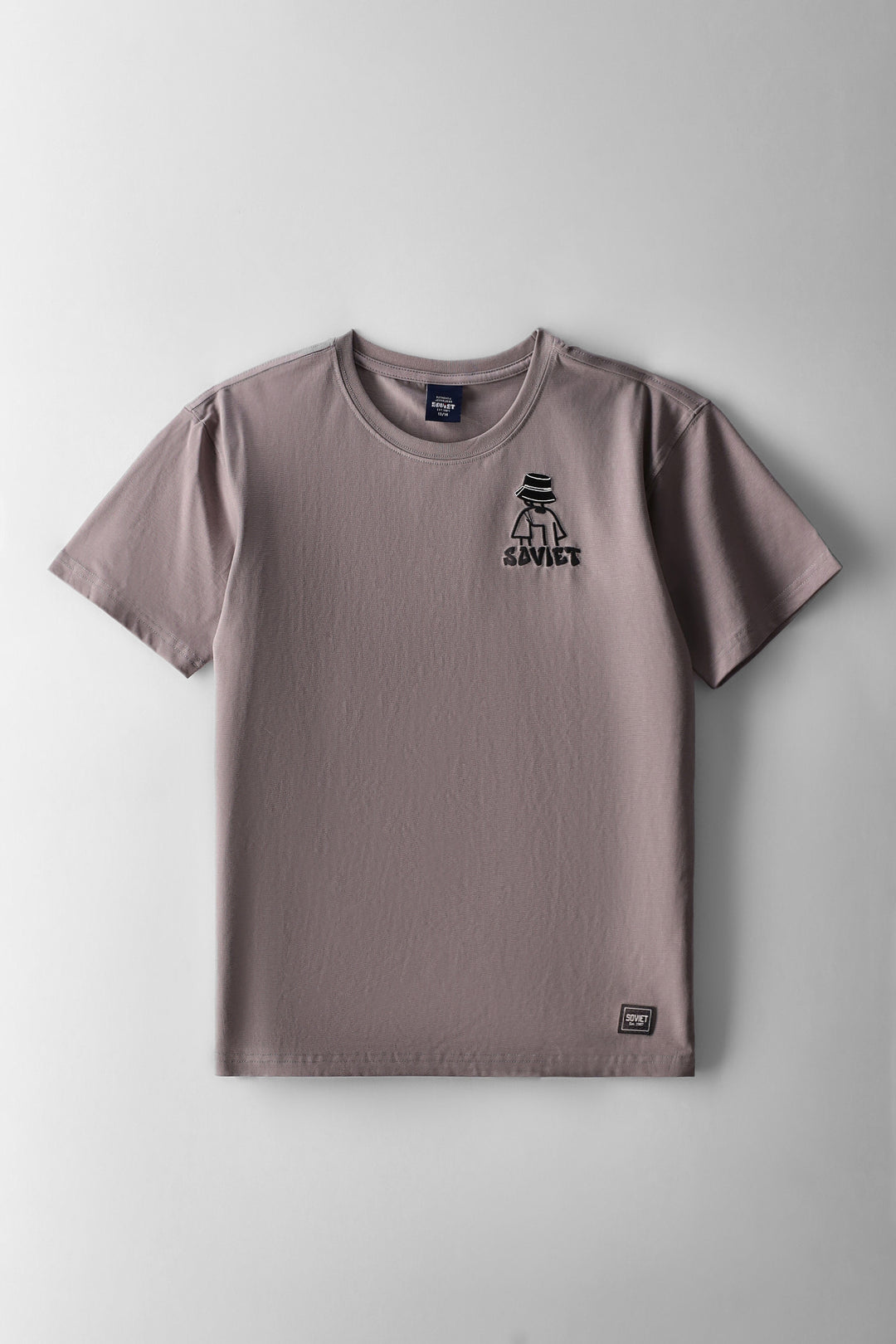 Boys Liam Boxy Fit T-Shirt - Grey