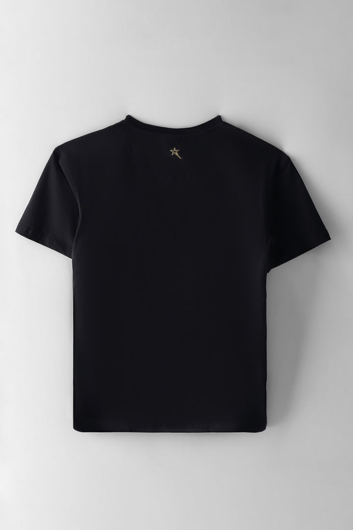 Boys Rod Boxy Fit T-Shirt - Black