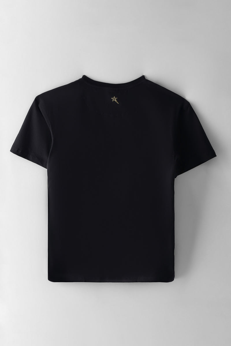 Boys Rod Boxy Fit T-Shirt - Black