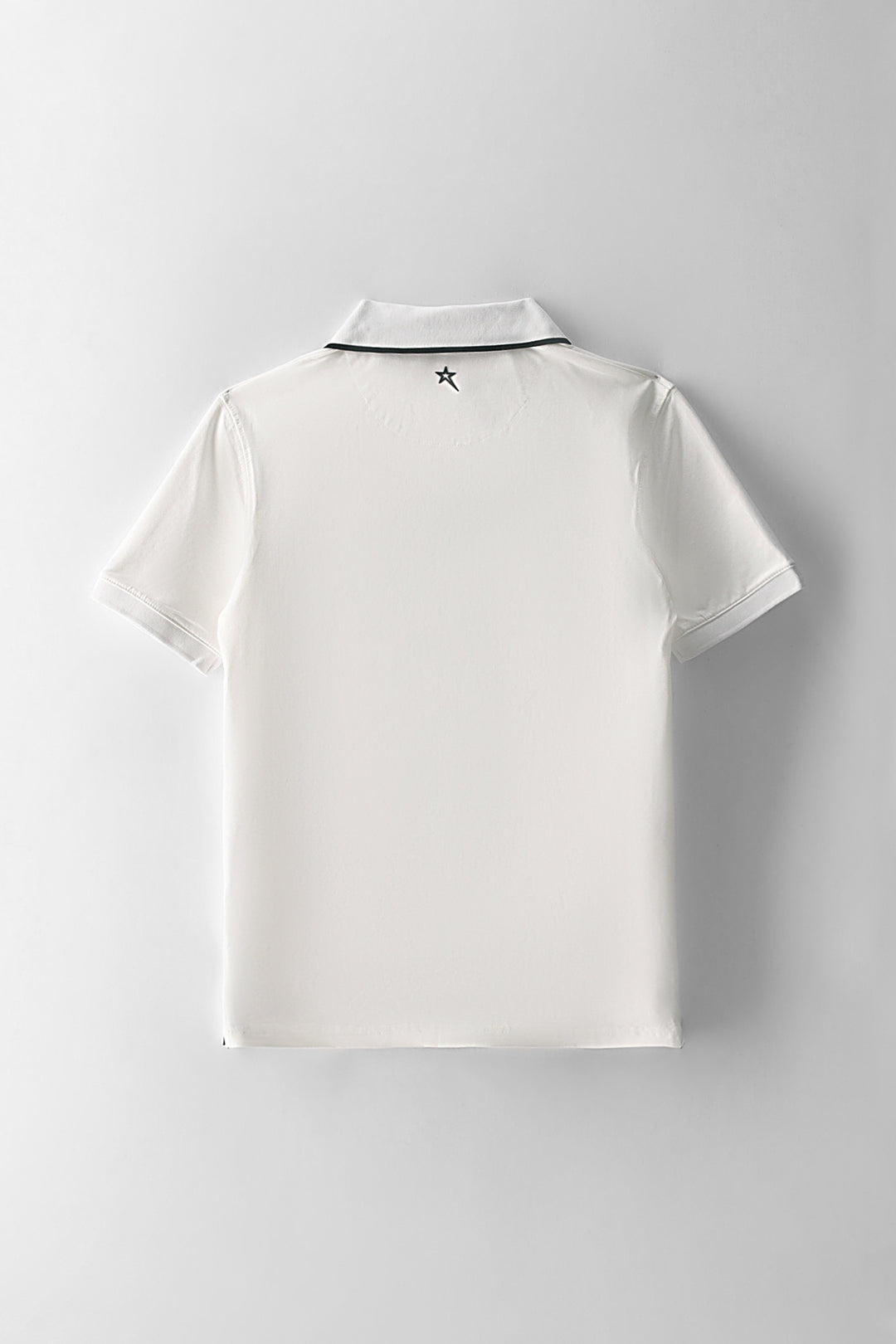 Boys Hopkins Zip Golfer - White