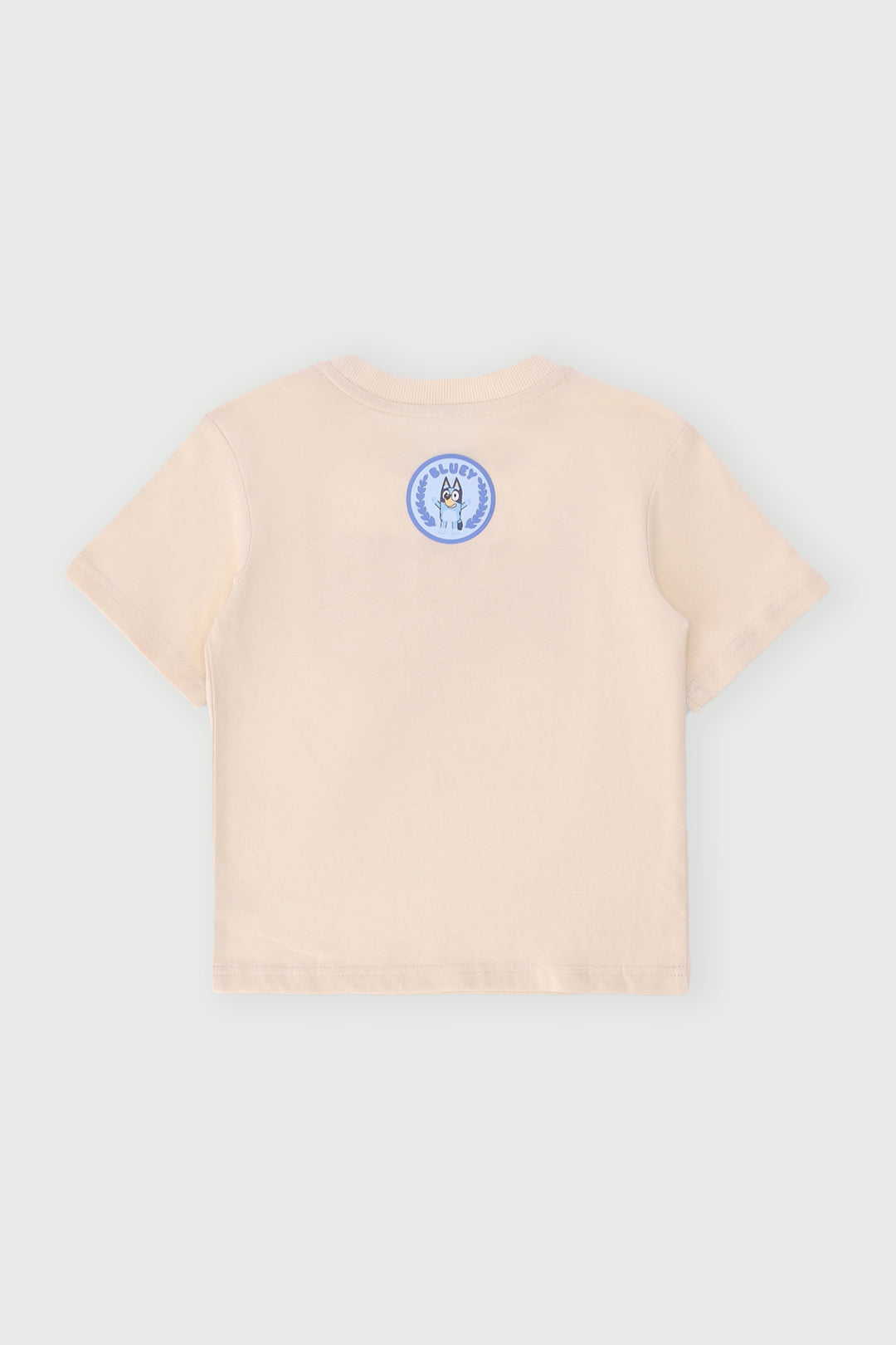Pre-Boys Oversized Bluey Tee - Cream