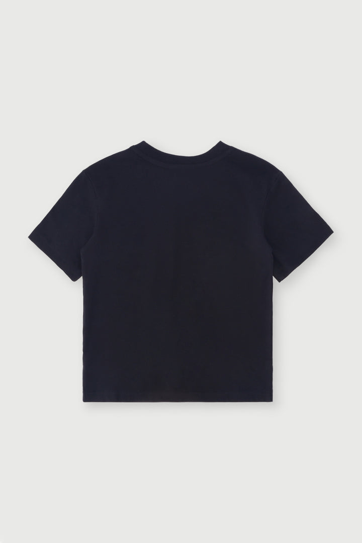 Pre-Boys Sonic Oversized Patches Tee - Black