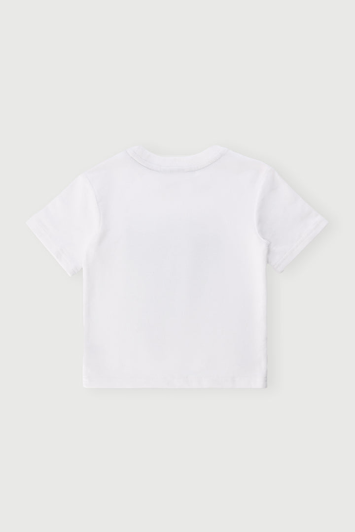 Pre-Boys Sonic Gloss Fleece Tee - White