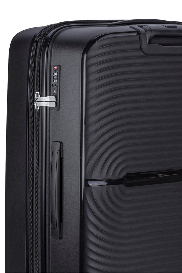 Sonic Large Trolley Case - Black