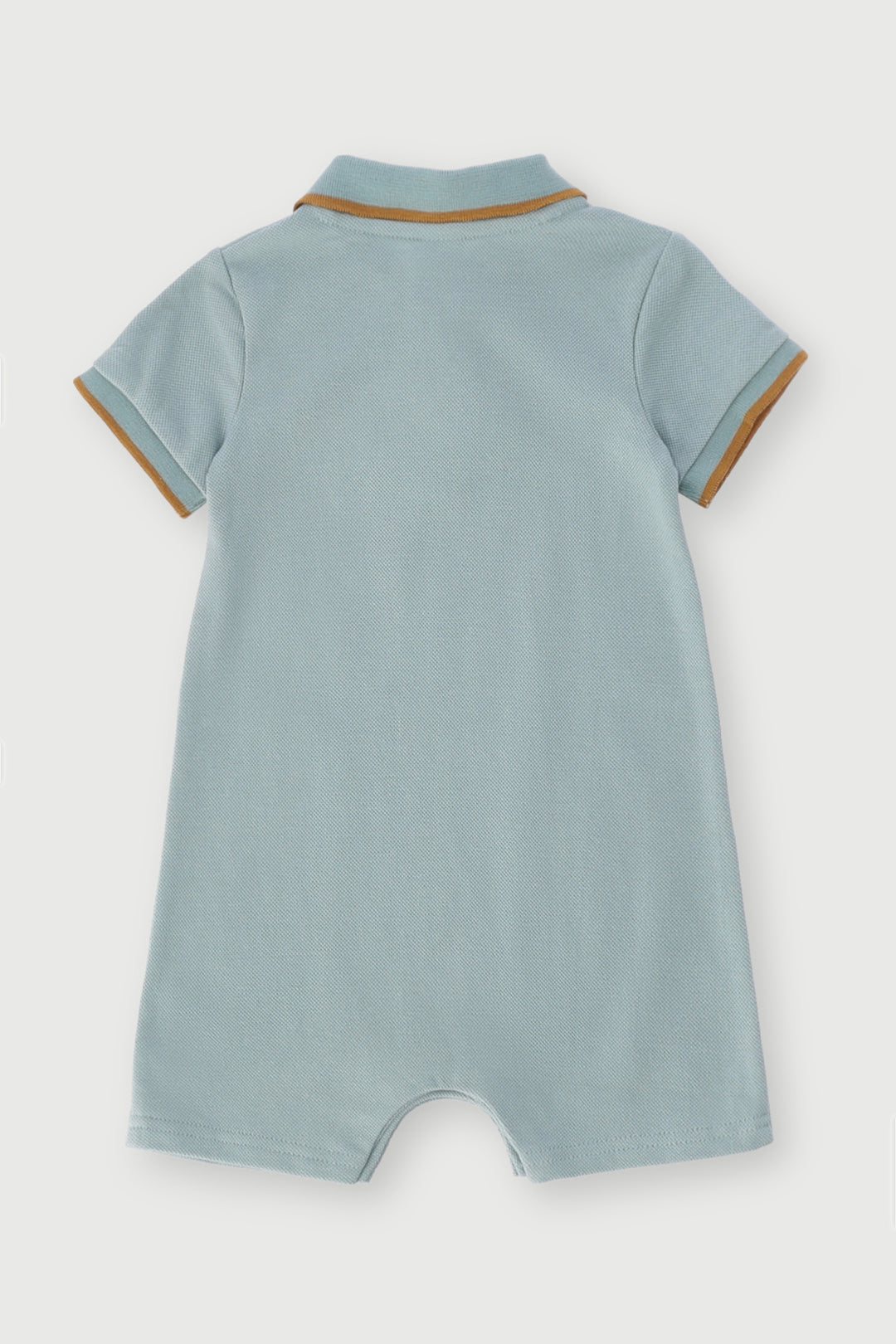 Baby Boys Bear Golfer Romper - Sage