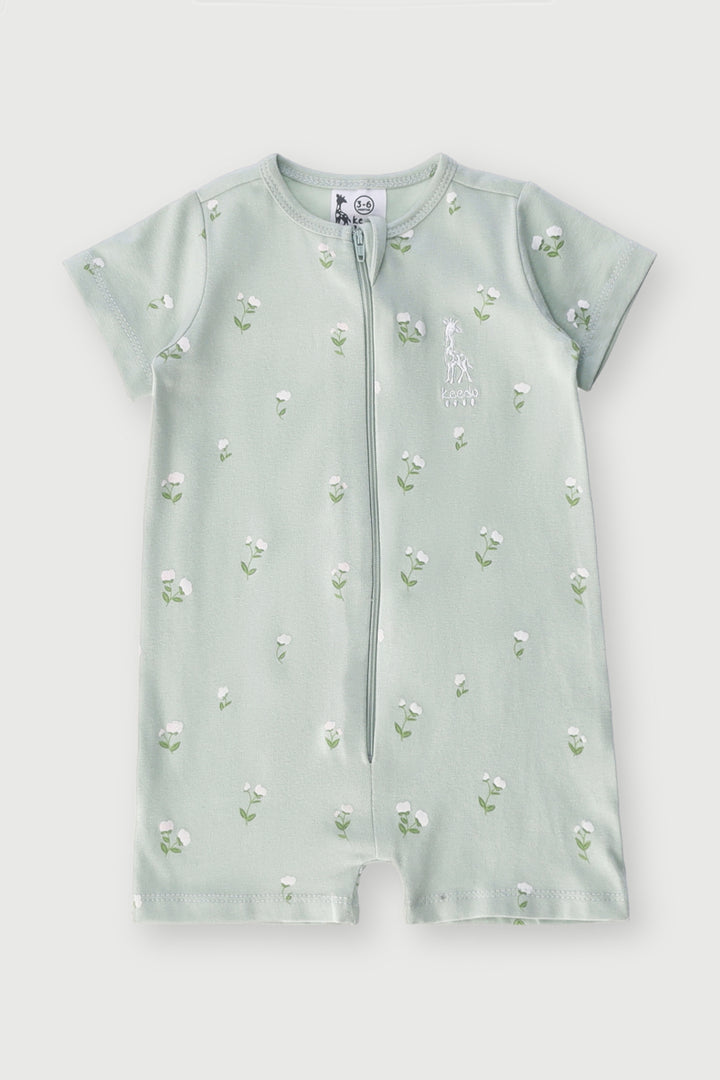 Keedo Baby Girls Fashion Romper - Sage