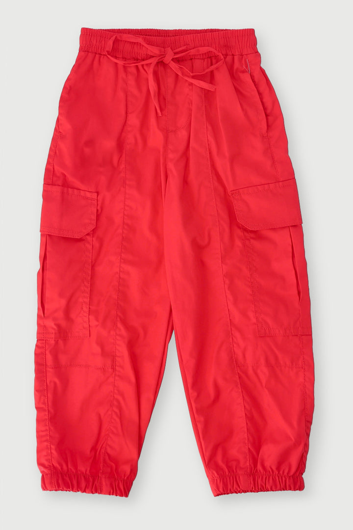 Pre-Girls Cracker Pocket Jogger - Red