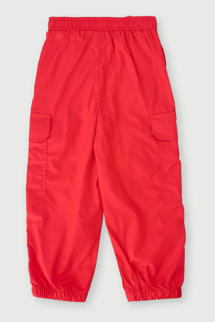 Pre-Girls Cracker Pocket Jogger - Red