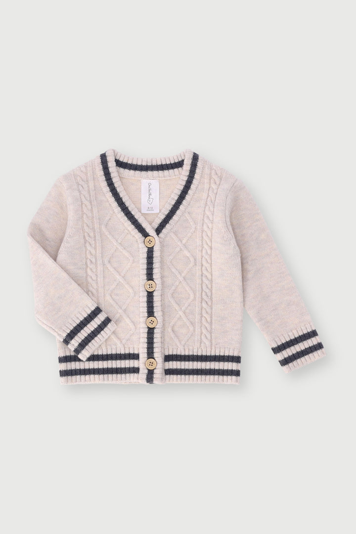 Baby Boys Cardigan Knitwear - Grey