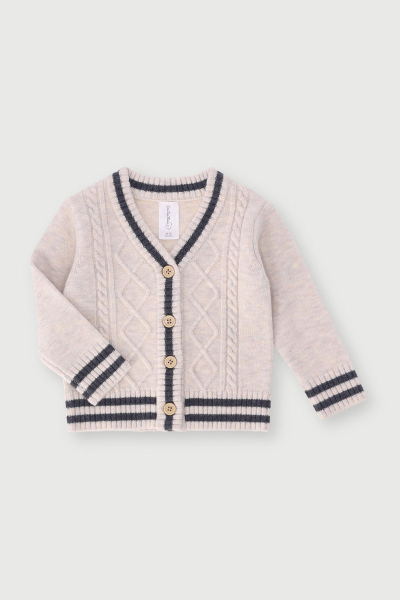 Baby Boys Cardigan Knitwear - Grey