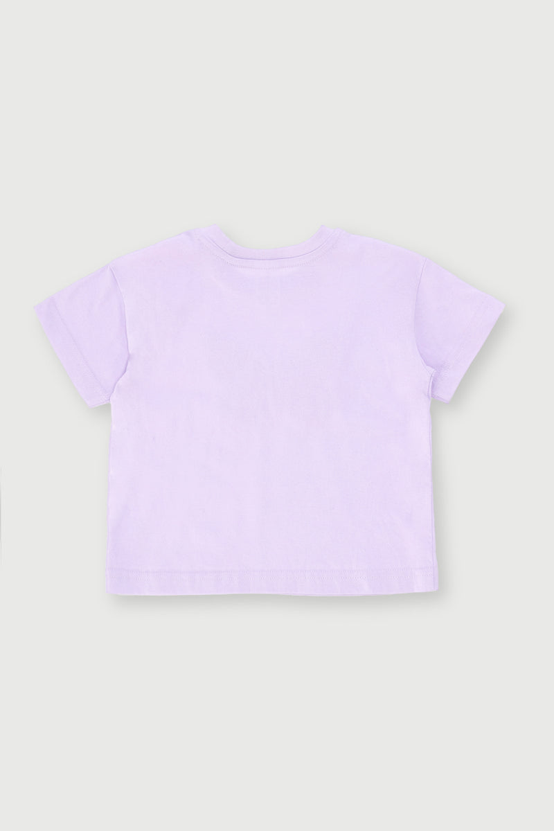 Baby Girls 3D Butterfly Top - Lilac