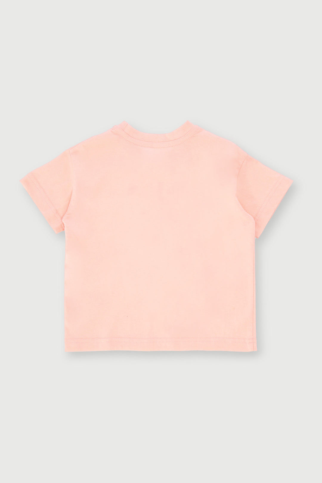 Baby Girls 3D Cherry Top - Peach
