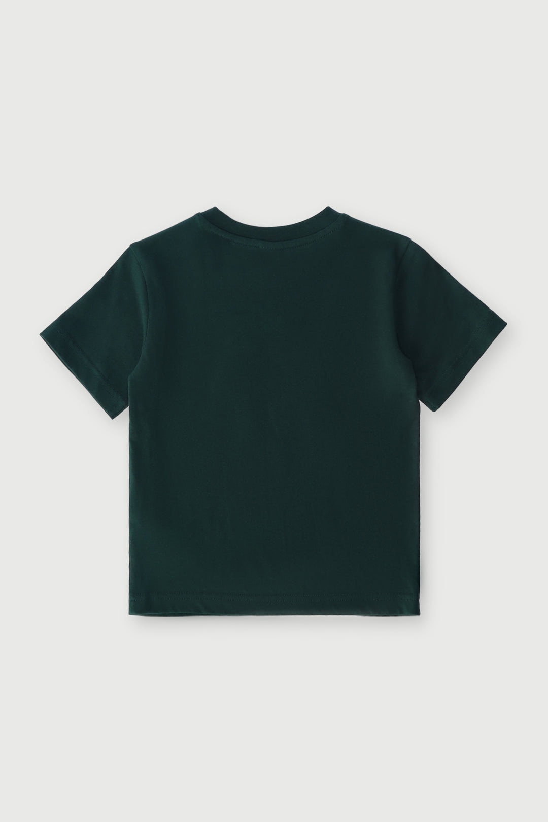 Pre-Boys Sport Badge Tee - Dark Green
