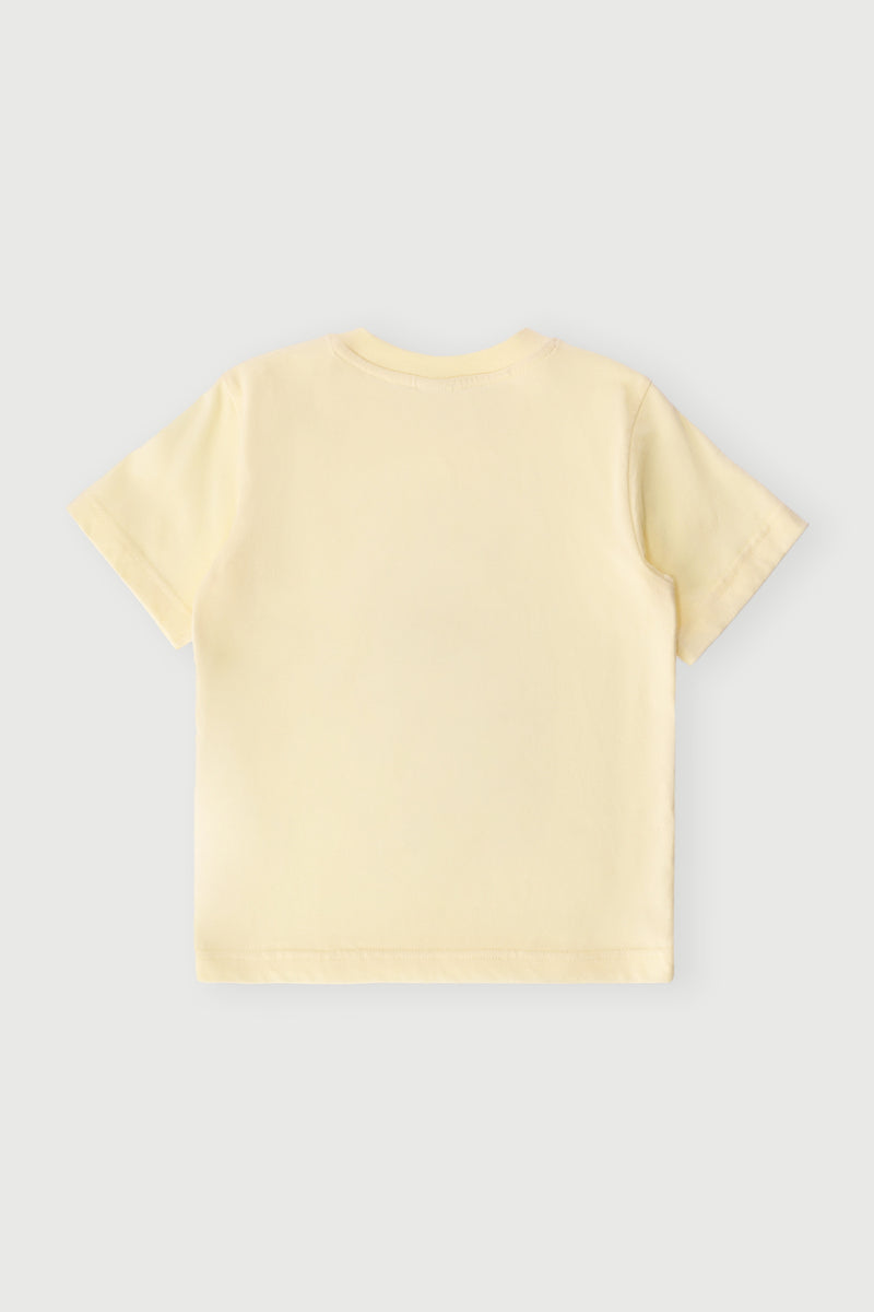 Pre-Boys Padel Sport Tee - Yellow