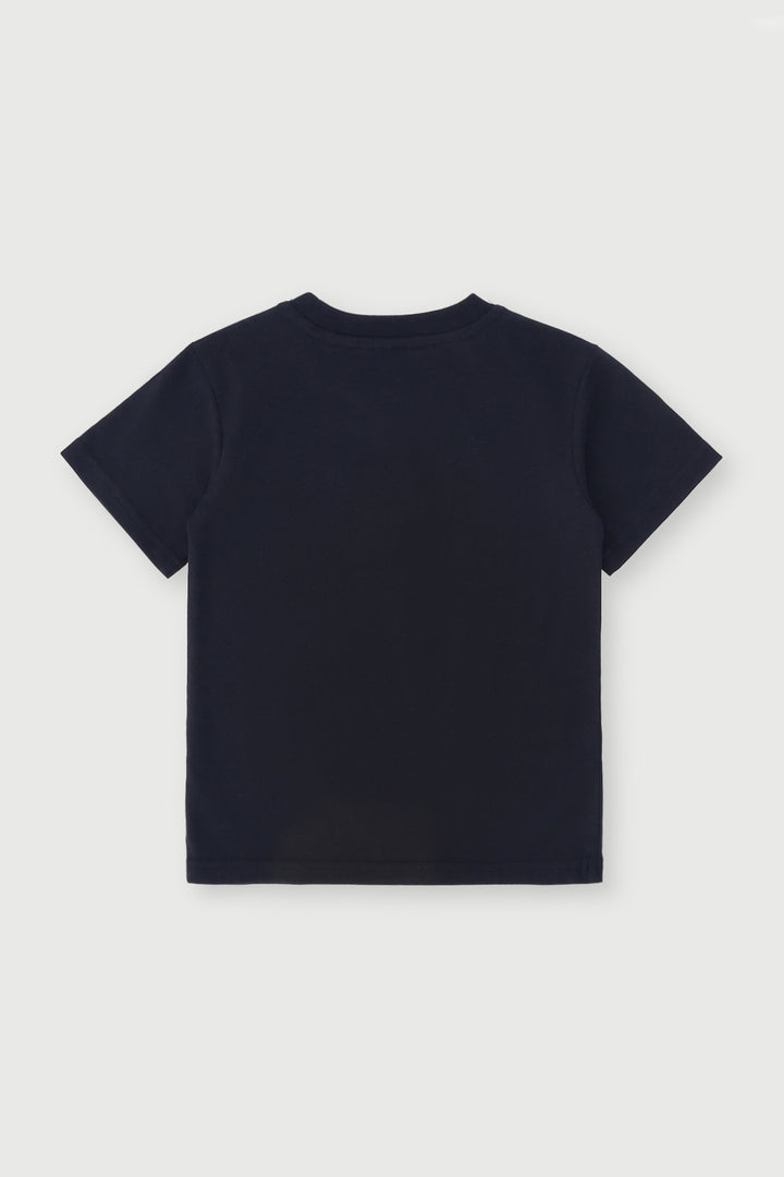 Pre-Boys Sports Badges Tee - Black