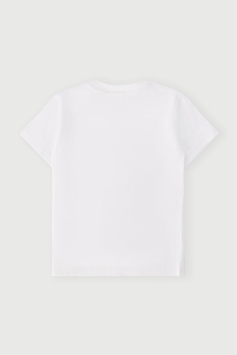 Pre-Boys Short Sleeve Sardines Tee - White
