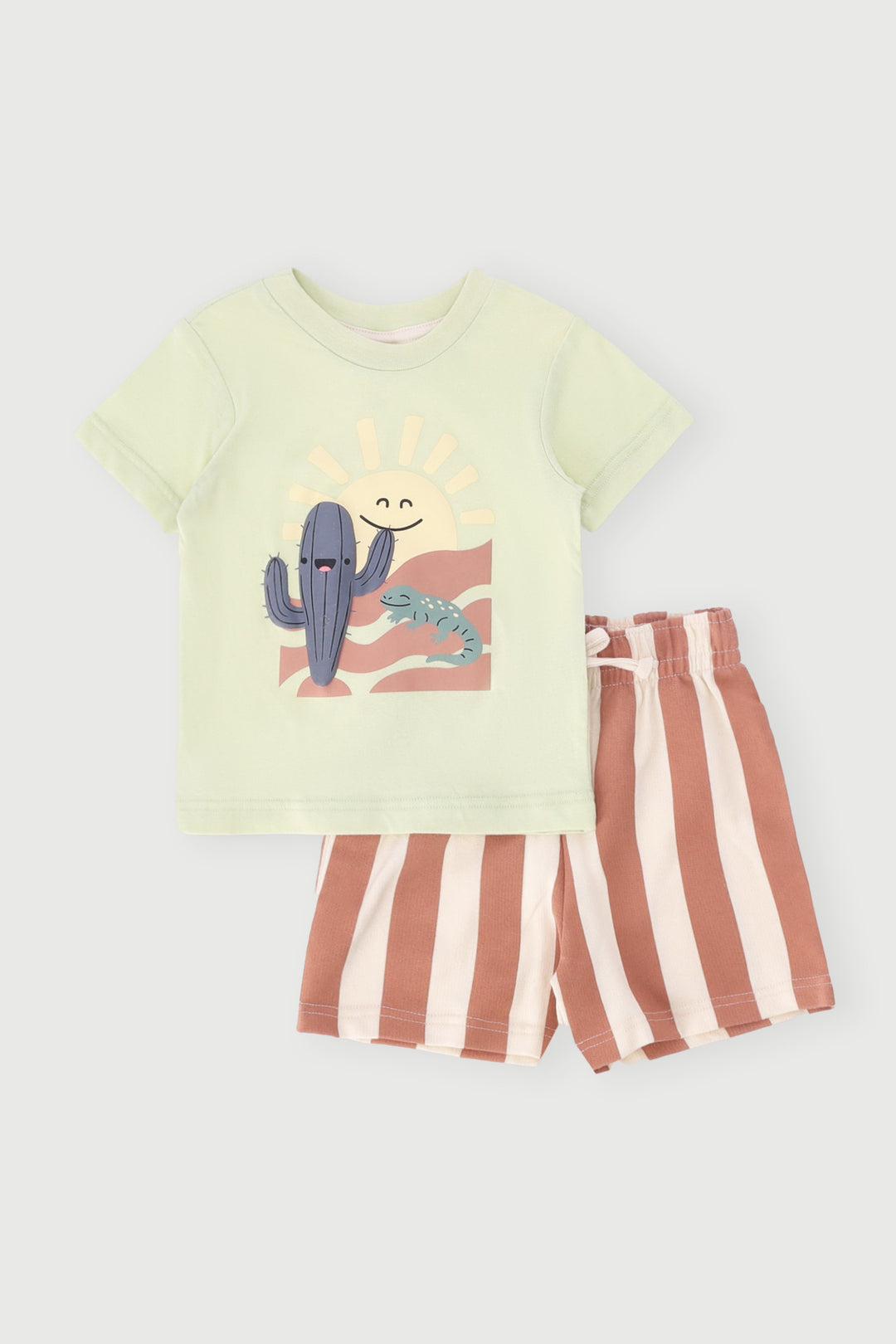 Baby Boys Sun Knit Set - Lime