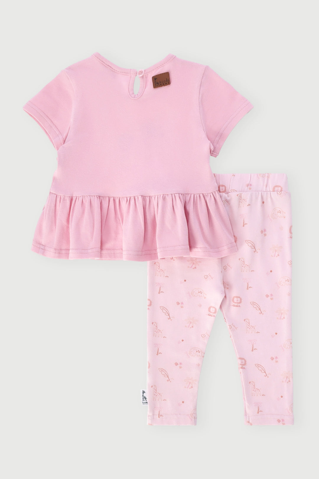 Keedo Baby Girls Tee & Legging Set - Pink