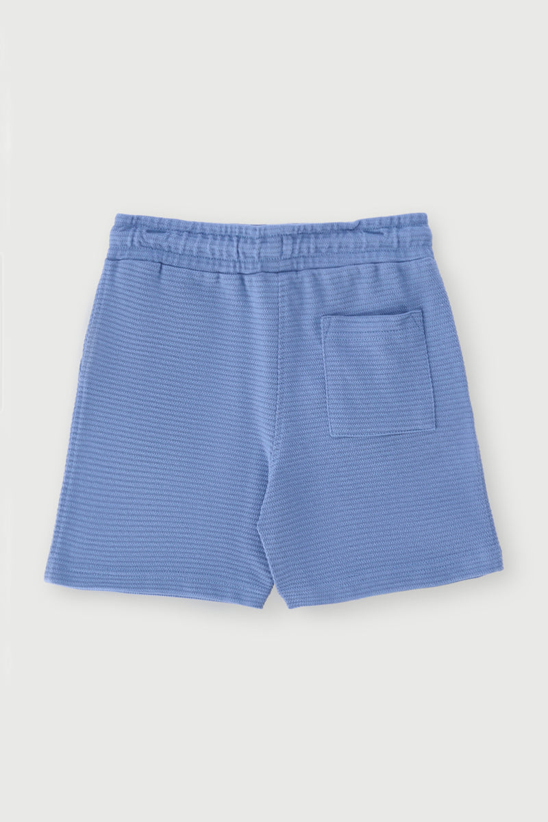 Pre-Boys Ottoman Colourblock Short - Blue