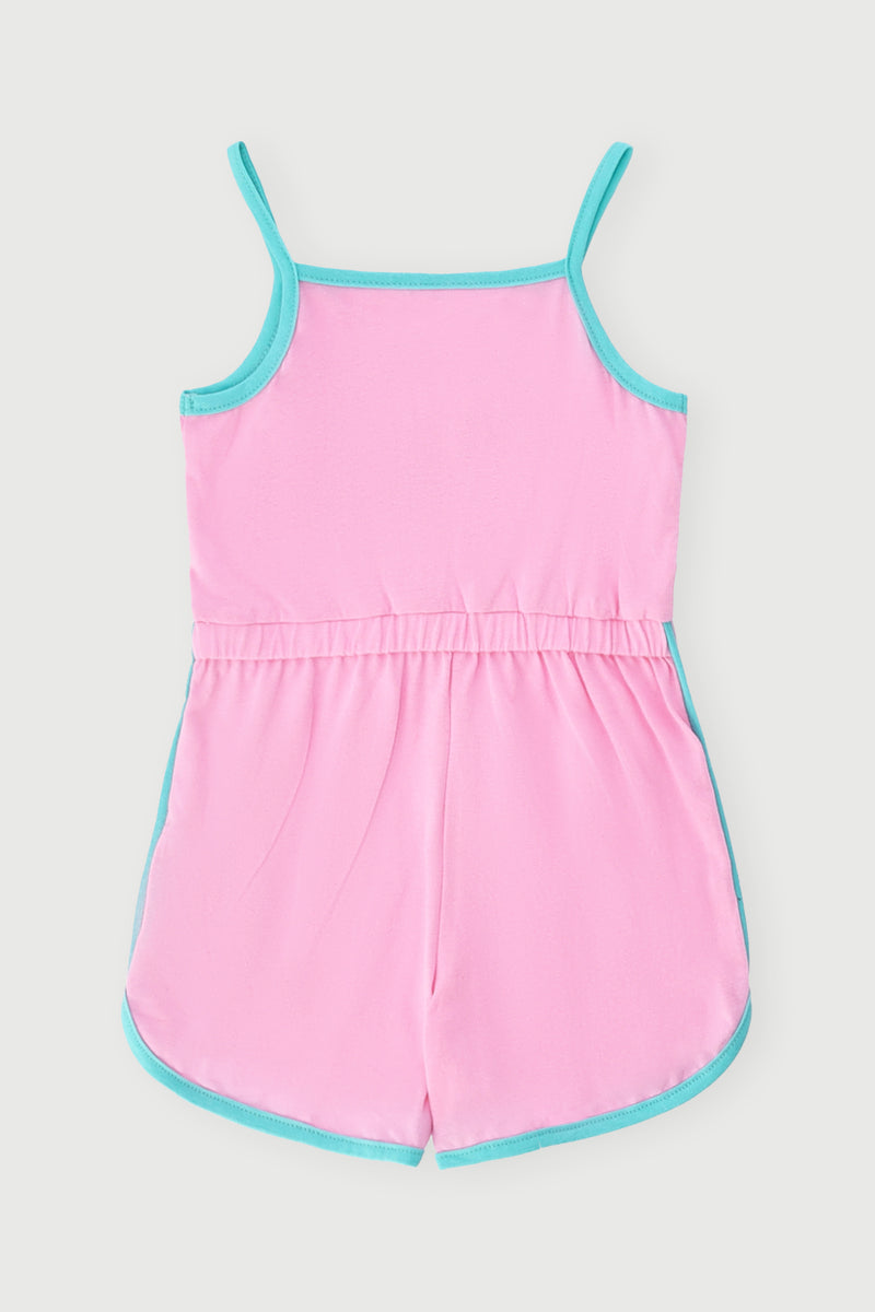 Pre-Girls Danasoli Strappy Jumpsuit - Pink