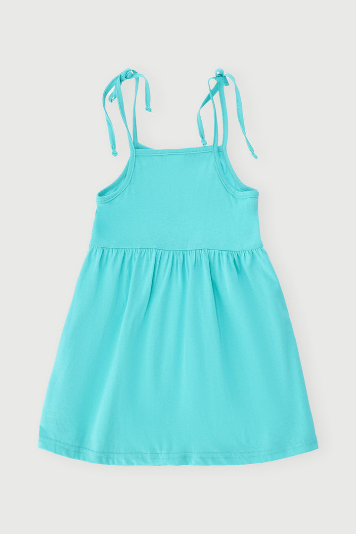 Pre-Girls Danasoli Empire Dress - Aqua