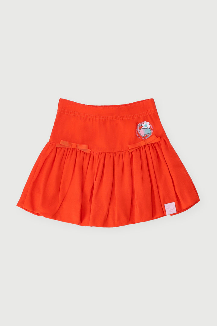 Pre-Girls Danasoli Bubble Skirt - Orange